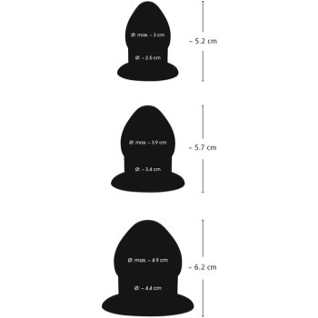 You2Toys Anal Stretching Plug set de butt plug-uri - imagine 3